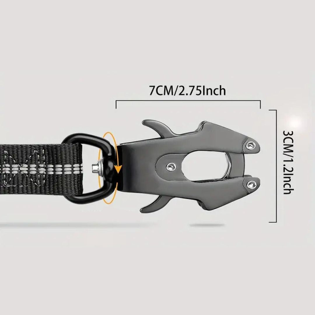 SafePaw Antiryckkoppel med Bulbältesfäste 120-178cm