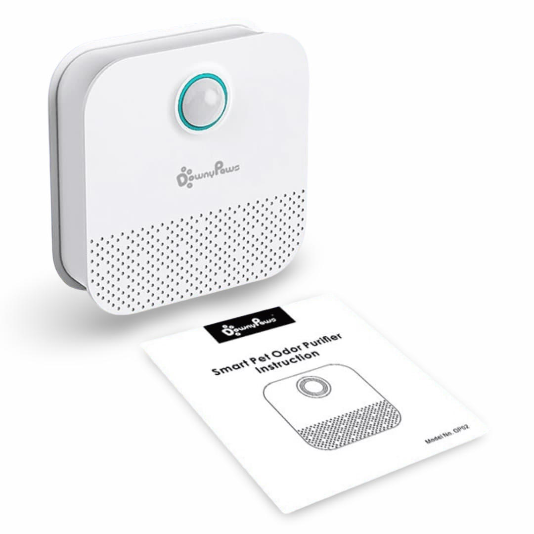 Luftrenare för Kattlåda – Batteridriven & Uppladdningsbar med Kolfilter