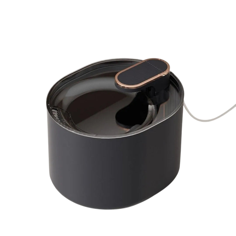 Hundfontän 3L – Tyst & Stilren Vattenautomat Med LED & USB-anslutning
