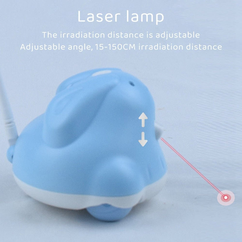 Elektrisk Kattleksak – Interaktiv Lek med Laser och LED