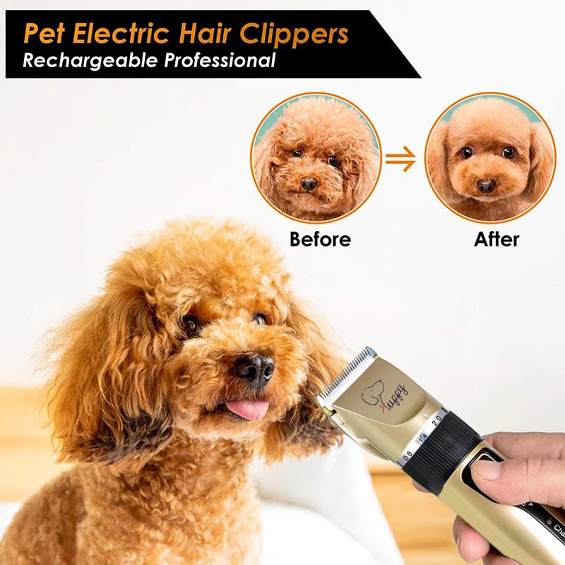 Groomingkit för Hund och Katt – Komplett och Enkel Trimming Hemma