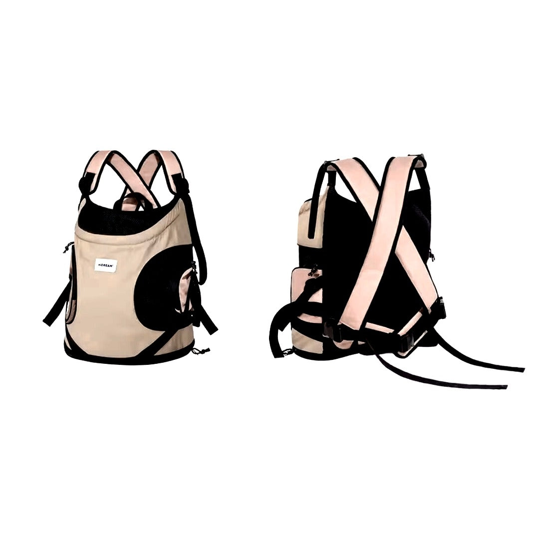 Frontväska för Hund & Katt – Justerbara Remmar & Ventilation