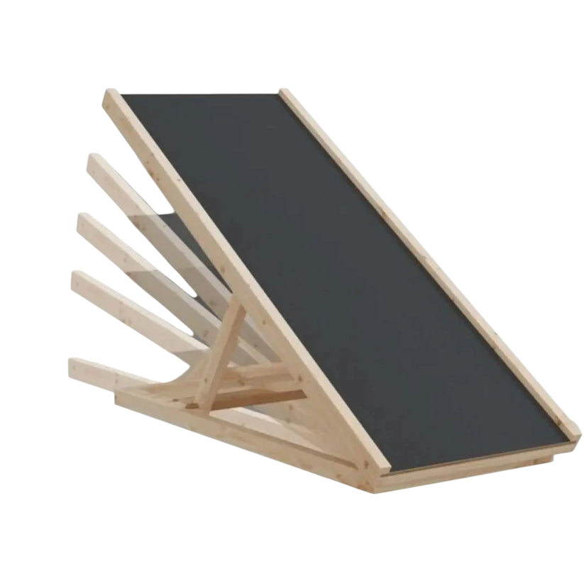 Justerbar Hundramp – Vikbar Träramp Med Halkskydd För Soffa & Säng