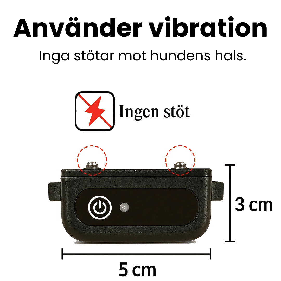 Antiskällhalsband med Vibrationskontroll – Effektiv och Skonsam Ljuddämpning