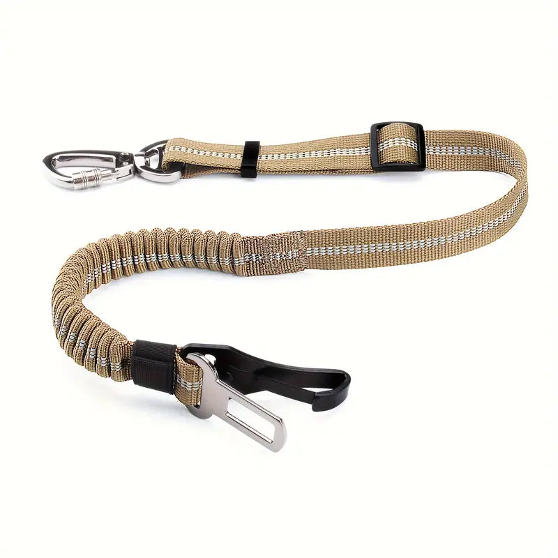 Kraftigt bilbälte för husdjur 60-90cm x B 2.5cm
