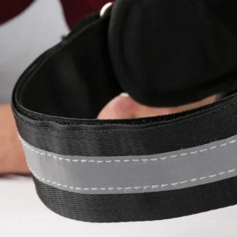 Hundsele i Läder – Justerbar & Reflekterande för Säker Promenad